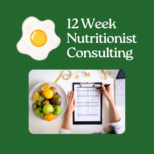 12 Week Nutritionist Consulting